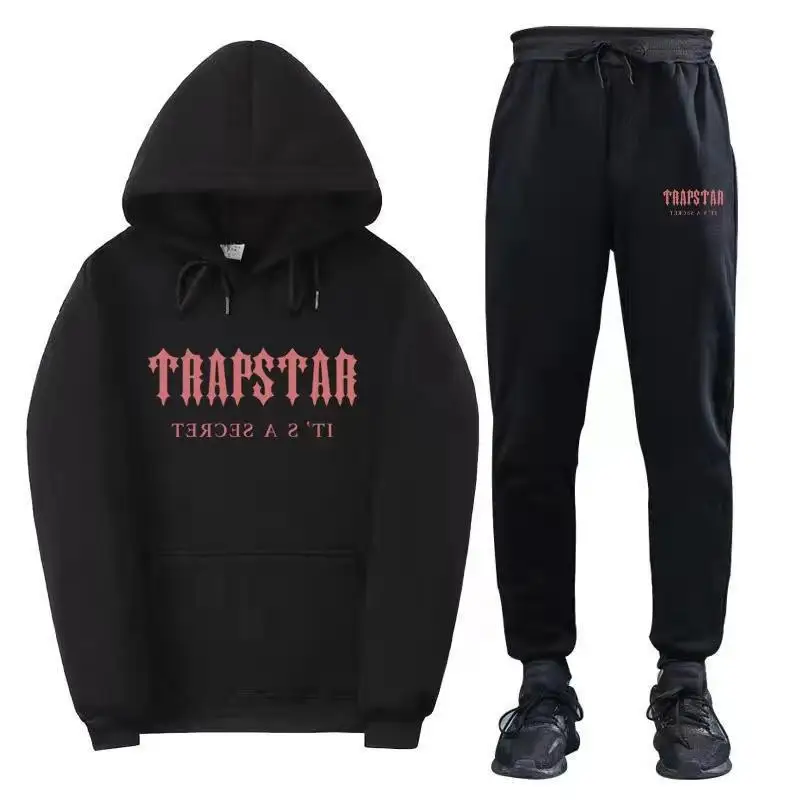 Trapstar Men Sweater Suit Hooded Sweater Print Letter Hoodie Casual Clothes Fashion Hip Hop Vintage Streetwear Trousers Pullover
Trapstar Men Sweater Suit Hooded Sweater Print Letter Hoodie Casual Clothes Fashion Hip Hop Vintage Streetwear Trousers Pullover