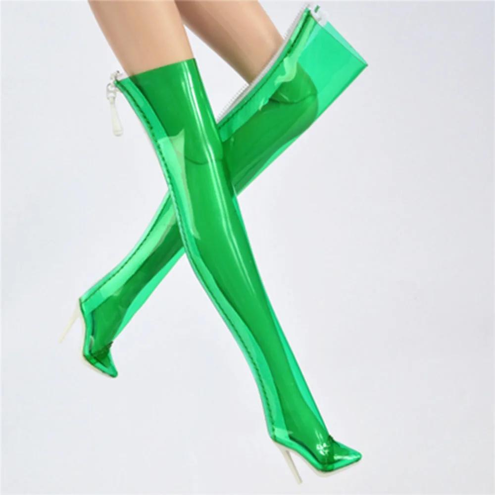 1/6 Scale Female Soldier Clear High Heel Boots Model Accessory for 12" Action Figure Toy Figure Doll
1/6 Scale Female Soldier Clear High Heel Boots Model Accessory for 12" Action Figure Toy Figure Doll