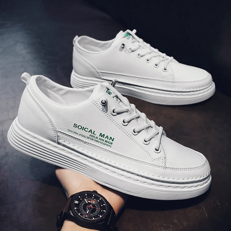 Spring Men Sneakers Casual Tenis Shoes Summer Breathable Lightweight Leather Ice Silk Men Shoes White Male Shoes Tênis Masculino
Spring Men Sneakers Casual Tenis Shoes Summer Breathable Lightweight Leather Ice Silk Men Shoes White Male Shoes Tênis Masculino