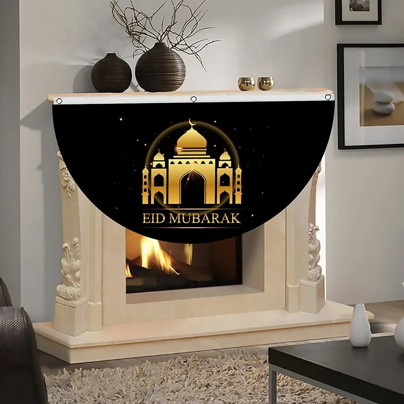Новый полукруглый Веерообразный баннер, праздничный баннер EID MUBARAK, баннер для двора, фон для помещений и улицы, тканевое украшение для забора
Новый полукруглый Веерообразный баннер, праздничный баннер EID MUBARAK, баннер для двора, фон для помещений и улицы, тканевое украшение для забора