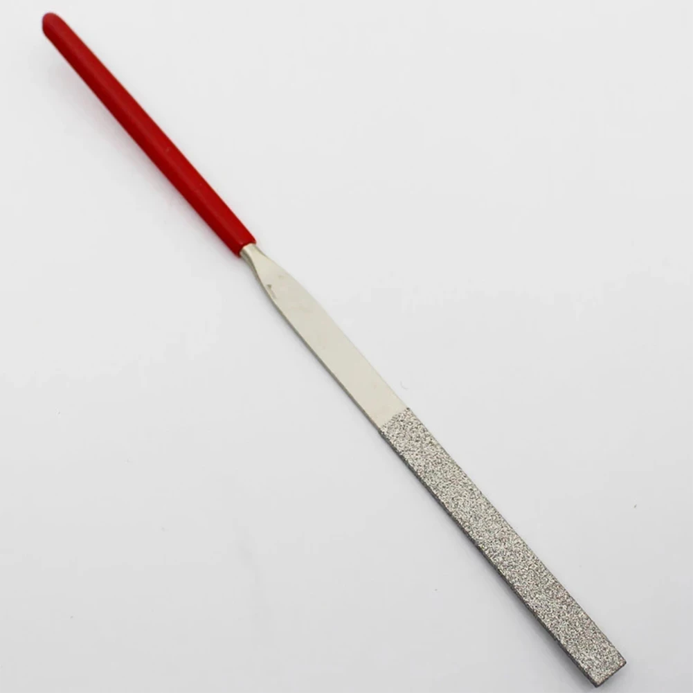 Needle Files Set Mini Needle Files Room Home Indoor 10 Pcs/Set 3*140mm Electroplated Diamond Grinding Red+Silver
Needle Files Set Mini Needle Files Room Home Indoor 10 Pcs/Set 3*140mm Electroplated Diamond Grinding Red+Silver
