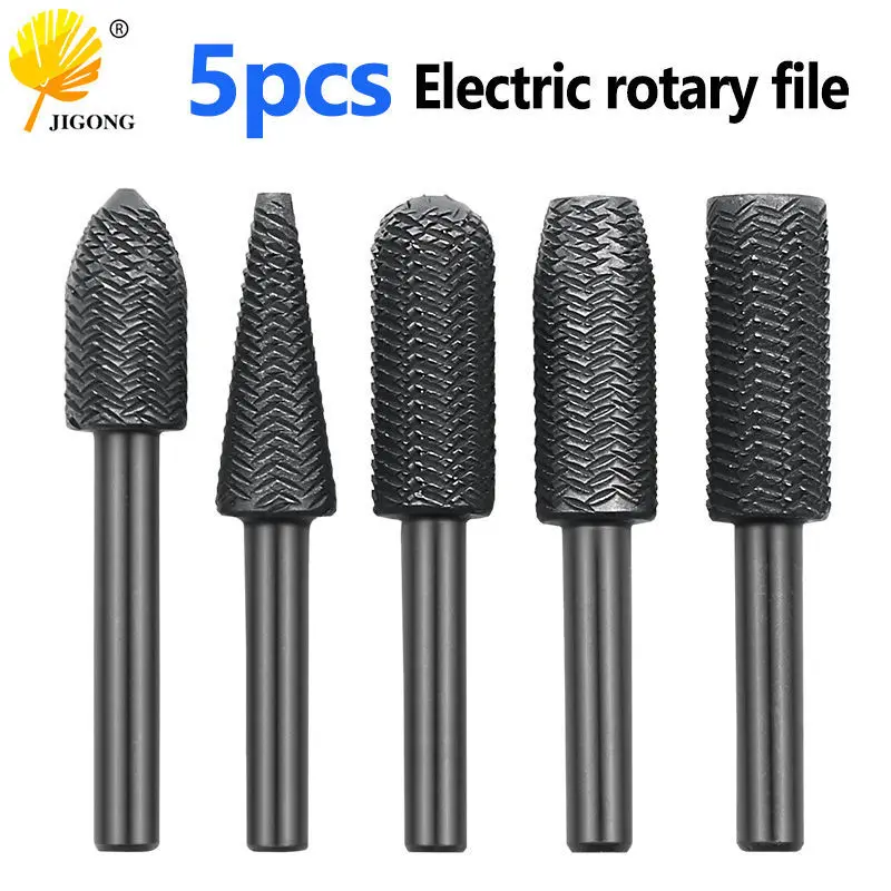 Rotary Steel File Hand Tools 5 Piece Set Handy Files for Metal Ball Electric Grinding Head Rasp Hard Job Lime Tungsten Tool
Rotary Steel File Hand Tools 5 Piece Set Handy Files for Metal Ball Electric Grinding Head Rasp Hard Job Lime Tungsten Tool