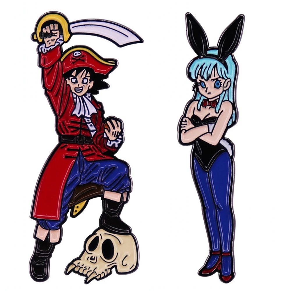 Anime ONE PIECE DRAGON BALL Son Goku Kakarotto Bulma Cosplay Cartoon Costume Metal Badge Pin Alloy Brooch Prop
Anime ONE PIECE DRAGON BALL Son Goku Kakarotto Bulma Cosplay Cartoon Costume Metal Badge Pin Alloy Brooch Prop