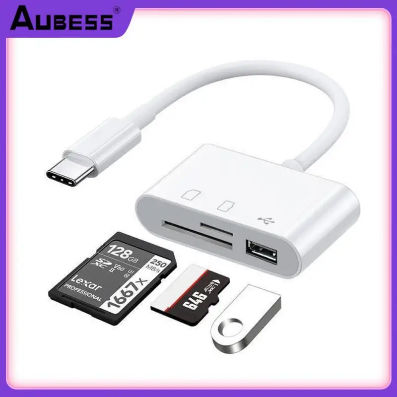 Portable Tf Memory Card Reader Usb Type C Cardreader Multi-function Usb Three-in-one Card Reader Android Convenient
Portable Tf Memory Card Reader Usb Type C Cardreader Multi-function Usb Three-in-one Card Reader Android Convenient