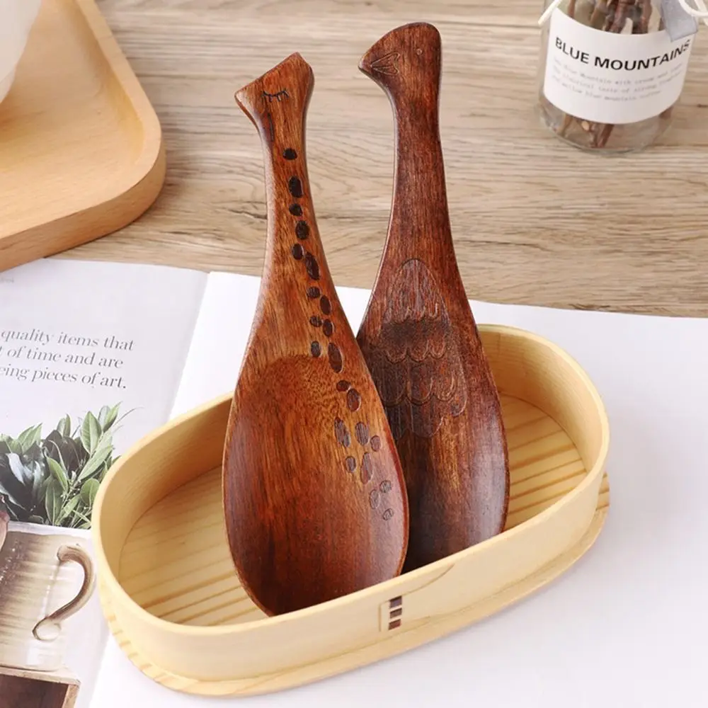 Rice Spoons Wooden Carved Duck Giraffe Rice Spoon Paddle Spoon Soup Spoon Non-Stick Rices Serving Spoons Kitchen Cooking Utensil
Rice Spoons Wooden Carved Duck Giraffe Rice Spoon Paddle Spoon Soup Spoon Non-Stick Rices Serving Spoons Kitchen Cooking Utensil