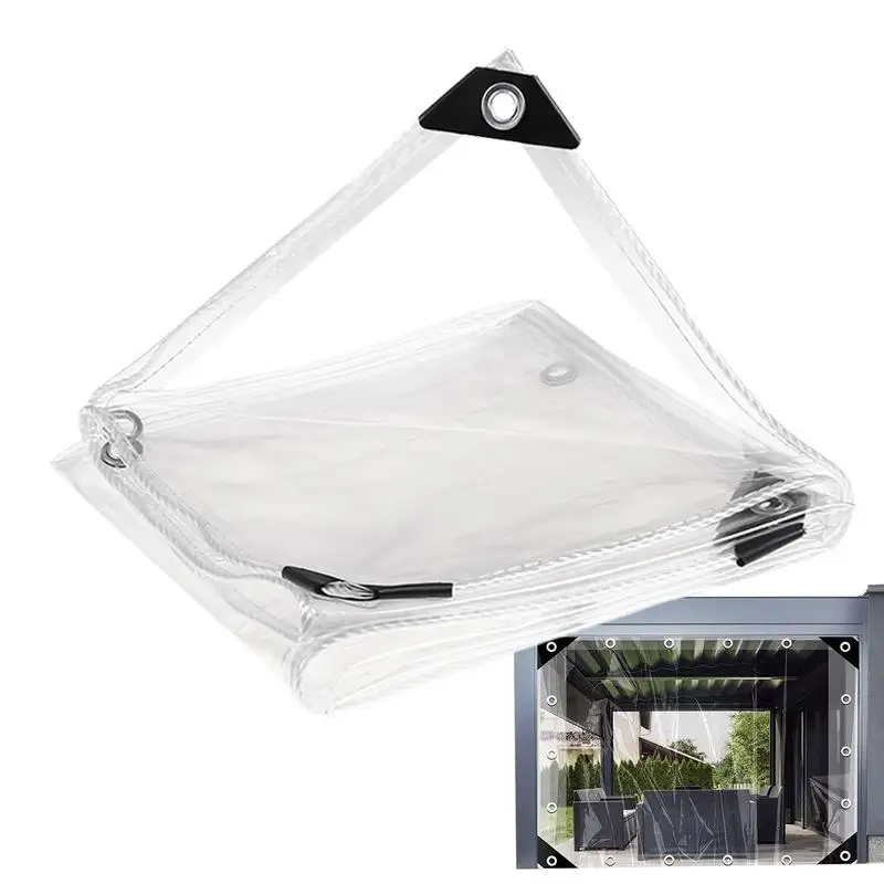 Transparent PVC Film Rainproof Cloth, Waterproof Tarpaulin Waterproof PVC Plastic Tarp With Grommets Heavy Duty Clear Tarpaulin
Transparent PVC Film Rainproof Cloth, Waterproof Tarpaulin Waterproof PVC Plastic Tarp With Grommets Heavy Duty Clear Tarpaulin