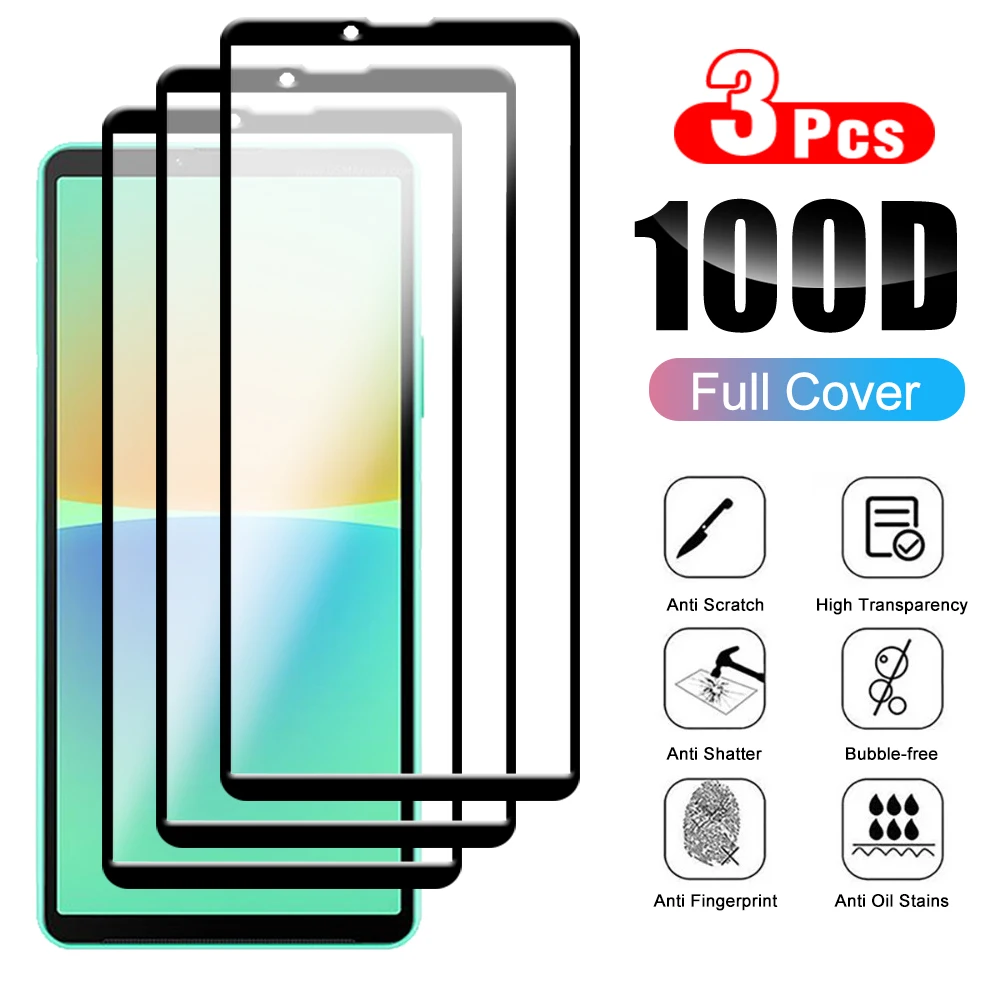 Защитное стекло HD с полным покрытием для Sony Xperia 10, 1 IV, X, Polo 10, 1IV, Xperia10, Xperia1, IV, 10IV, защитная пленка для экрана с закаленным стеклом, 3 шт.
Защитное стекло HD с полным покрытием для Sony Xperia 10, 1 IV, X, Polo 10, 1IV, Xperia10, Xperia1, IV, 10IV, защитная пленка для экрана с закаленным стеклом, 3 шт.