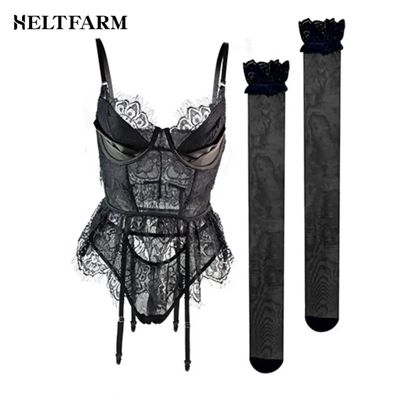 1Set Fashion Sexy Underwear Set Passion Midnight Charm Flirting Garter Belt Three-piece Uniform Erotic Lingerie Dress
1Set Fashion Sexy Underwear Set Passion Midnight Charm Flirting Garter Belt Three-piece Uniform Erotic Lingerie Dress