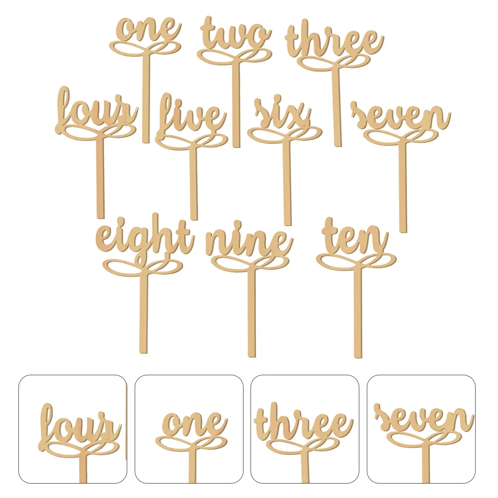 10pcs Prime Sturdy Wood Marking Table Number Table Number Sticks Wedding Table Numbers 
10pcs Prime Sturdy Wood Marking Table Number Table Number Sticks Wedding Table Numbers