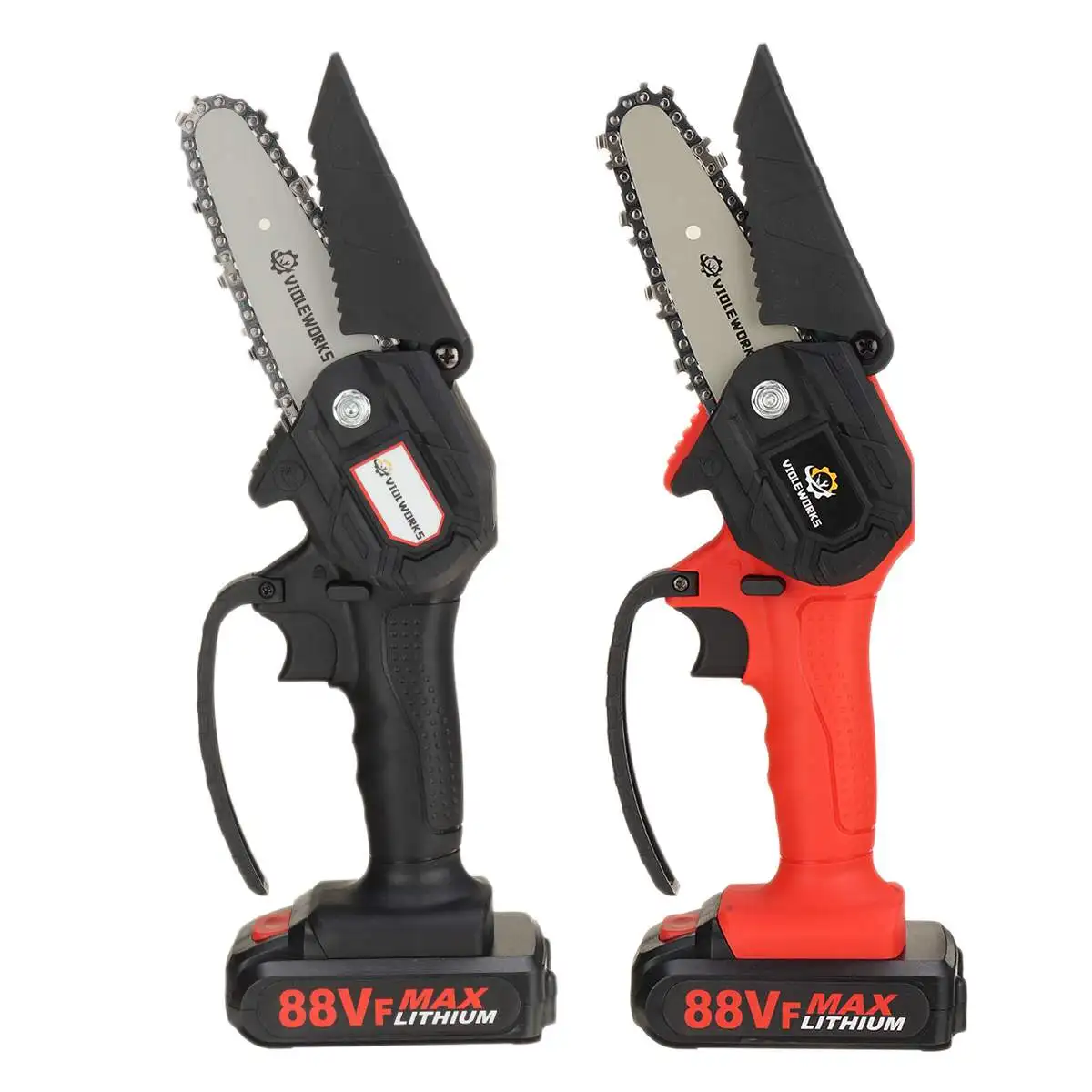 4 Inch Electric Saw 24V Mini Chainsaw 1500W with Li-ion Battery Rechargeable Woodworking Garden Tool For Makita 18V Battery
4 Inch Electric Saw 24V Mini Chainsaw 1500W with Li-ion Battery Rechargeable Woodworking Garden Tool For Makita 18V Battery
