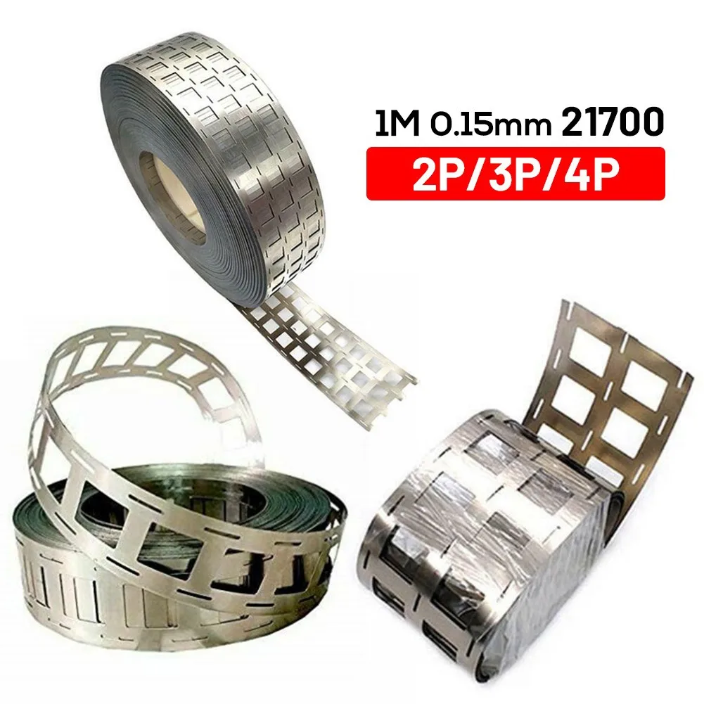 1M 2P 3P 4P 21700 Nickel Strip 0.15mm Dual Battery Pack Nickel Plated Sheet Nickel Belt Connecting Piece Welding Tools Parts
1M 2P 3P 4P 21700 Nickel Strip 0.15mm Dual Battery Pack Nickel Plated Sheet Nickel Belt Connecting Piece Welding Tools Parts