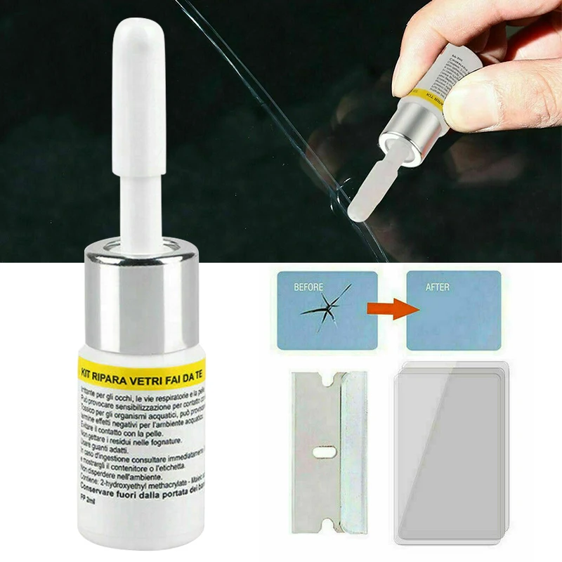 Cracked Glass Repair Kit Windshield Car Screen Glass Scratch Remover Crack Repair Car Cleaner
Cracked Glass Repair Kit Windshield Car Screen Glass Scratch Remover Crack Repair Car Cleaner