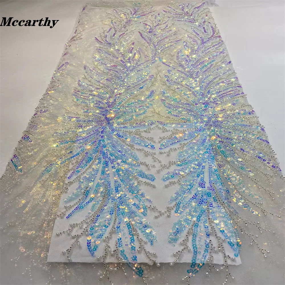 Mccarthy African Tulle Lace Fabric 2022 High Quality Luxury Sequins Lace Material French Beads Lace Fabric For Wedding Sewing
Mccarthy African Tulle Lace Fabric 2022 High Quality Luxury Sequins Lace Material French Beads Lace Fabric For Wedding Sewing