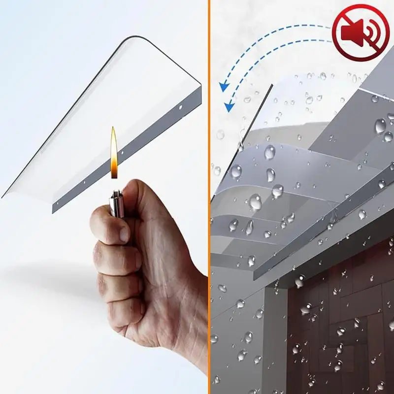Transparent Outdoor Tarpaulin Rainproof Garden Plant Cover Gazebo Pergola Canopy Dog Pet Window Windproof Awning
Transparent Outdoor Tarpaulin Rainproof Garden Plant Cover Gazebo Pergola Canopy Dog Pet Window Windproof Awning