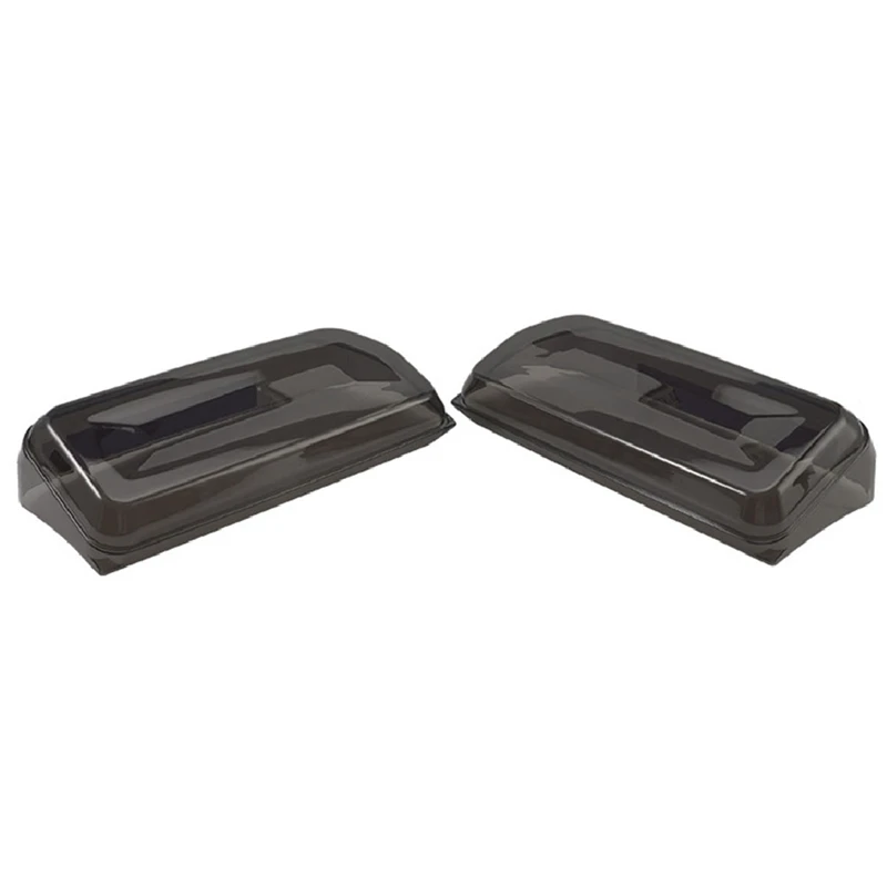 Smoked Black Tail Light Rear Lamp Guard Bezel Exterior For Ford Bronco 2021-2023
Smoked Black Tail Light Rear Lamp Guard Bezel Exterior For Ford Bronco 2021-2023