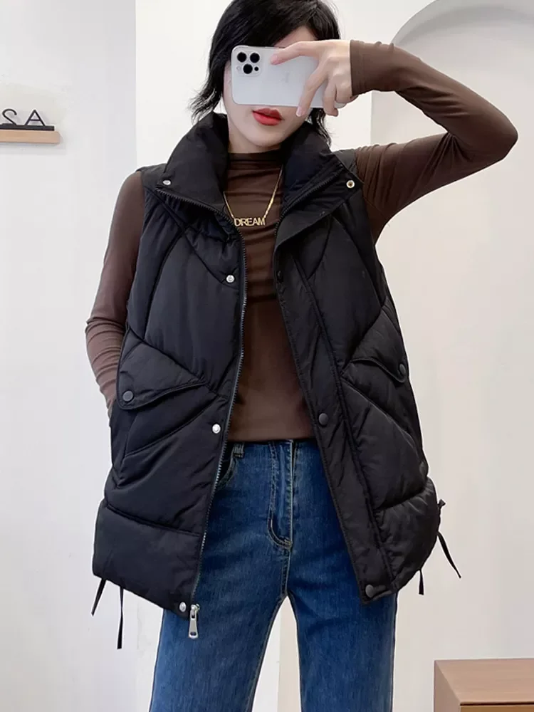 2022NEW Loose Women't Sleeveless Jacket Ladies Winter Autumn Vest Korean Waistcoat Female 90% Lightweight Duck Down Puffer G
2022NEW Loose Women't Sleeveless Jacket Ladies Winter Autumn Vest Korean Waistcoat Female 90% Lightweight Duck Down Puffer G