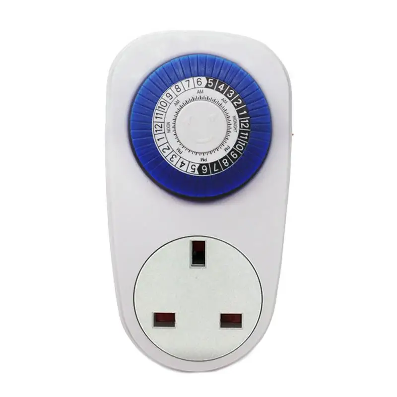 Kitchen 24 Hours Programmable Plug Electrical Mechanical Mini Timer Switch Smart Countdown Switch Socket UK Plug
Kitchen 24 Hours Programmable Plug Electrical Mechanical Mini Timer Switch Smart Countdown Switch Socket UK Plug