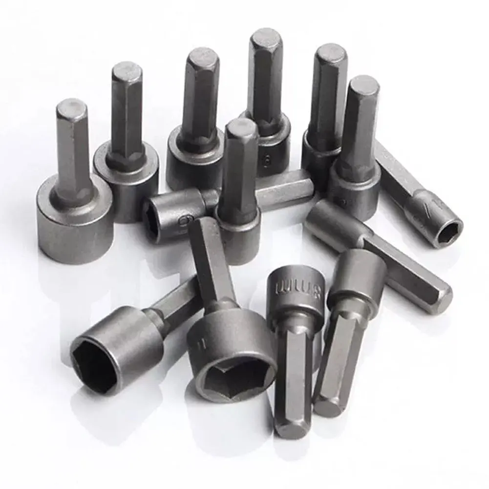 14pcs Universal Drill Bit Socket Set Hand Tool Hexagon Nut Driver Wrench Electric Screwdriver Sleeve Chrome Vanadium Steel
14pcs Universal Drill Bit Socket Set Hand Tool Hexagon Nut Driver Wrench Electric Screwdriver Sleeve Chrome Vanadium Steel