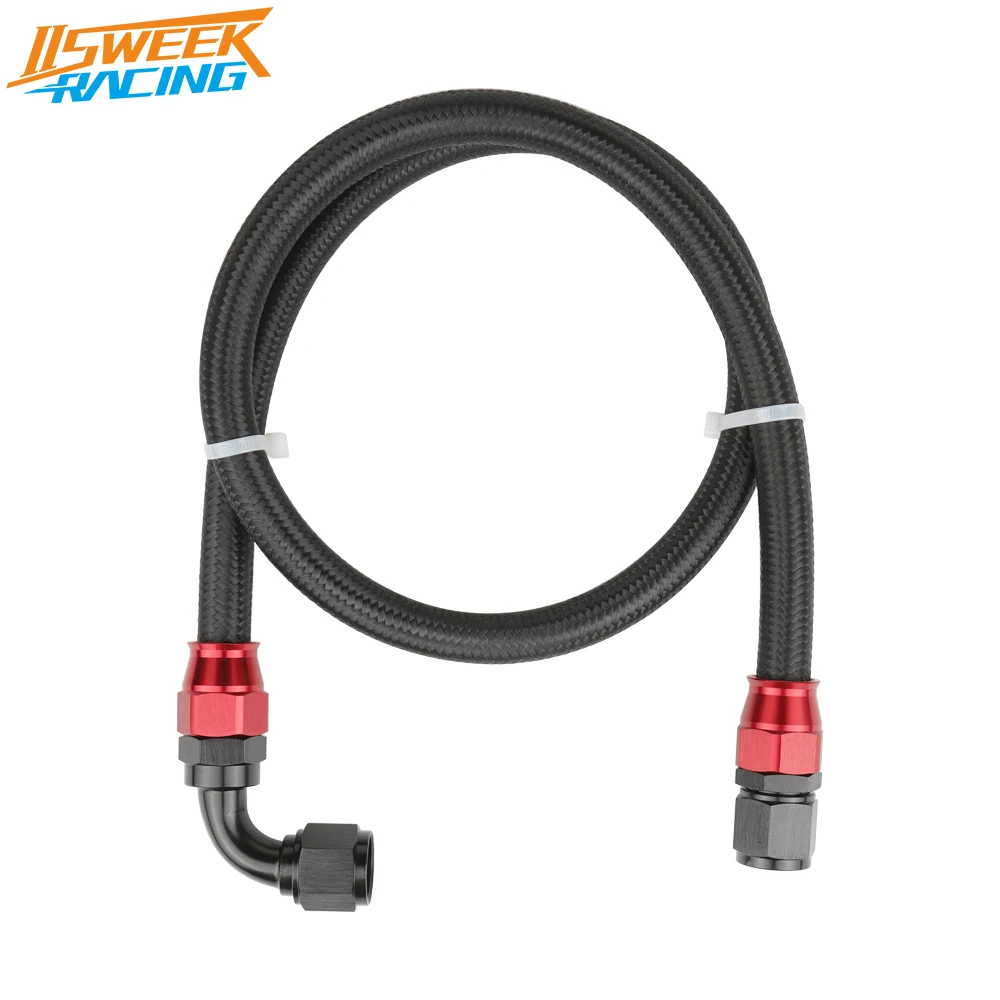 Universal AN4/6/8/10/12 PTFE Fuel Line Fitting Kit 1m/3ft Steel Braided E85 Fuel Hose with 2pcs Hose End Joint Fuel Line Fitting
Universal AN4/6/8/10/12 PTFE Fuel Line Fitting Kit 1m/3ft Steel Braided E85 Fuel Hose with 2pcs Hose End Joint Fuel Line Fitting