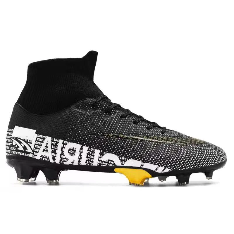 Men Soccer Shoes TF/FG High Ankle Football Boots Male Teenagers Adult Cleats Grass Training Match Sneakers Football Boots 35-45
Men Soccer Shoes TF/FG High Ankle Football Boots Male Teenagers Adult Cleats Grass Training Match Sneakers Football Boots 35-45