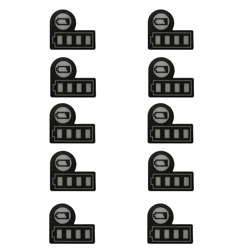 10PCS Battery Capacity LED Key Sticker Label BL1830 BL1430 For 18V 14.4V Tools Parafusadeira Herramienta Metal Detector
10PCS Battery Capacity LED Key Sticker Label BL1830 BL1430 For 18V 14.4V Tools Parafusadeira Herramienta Metal Detector