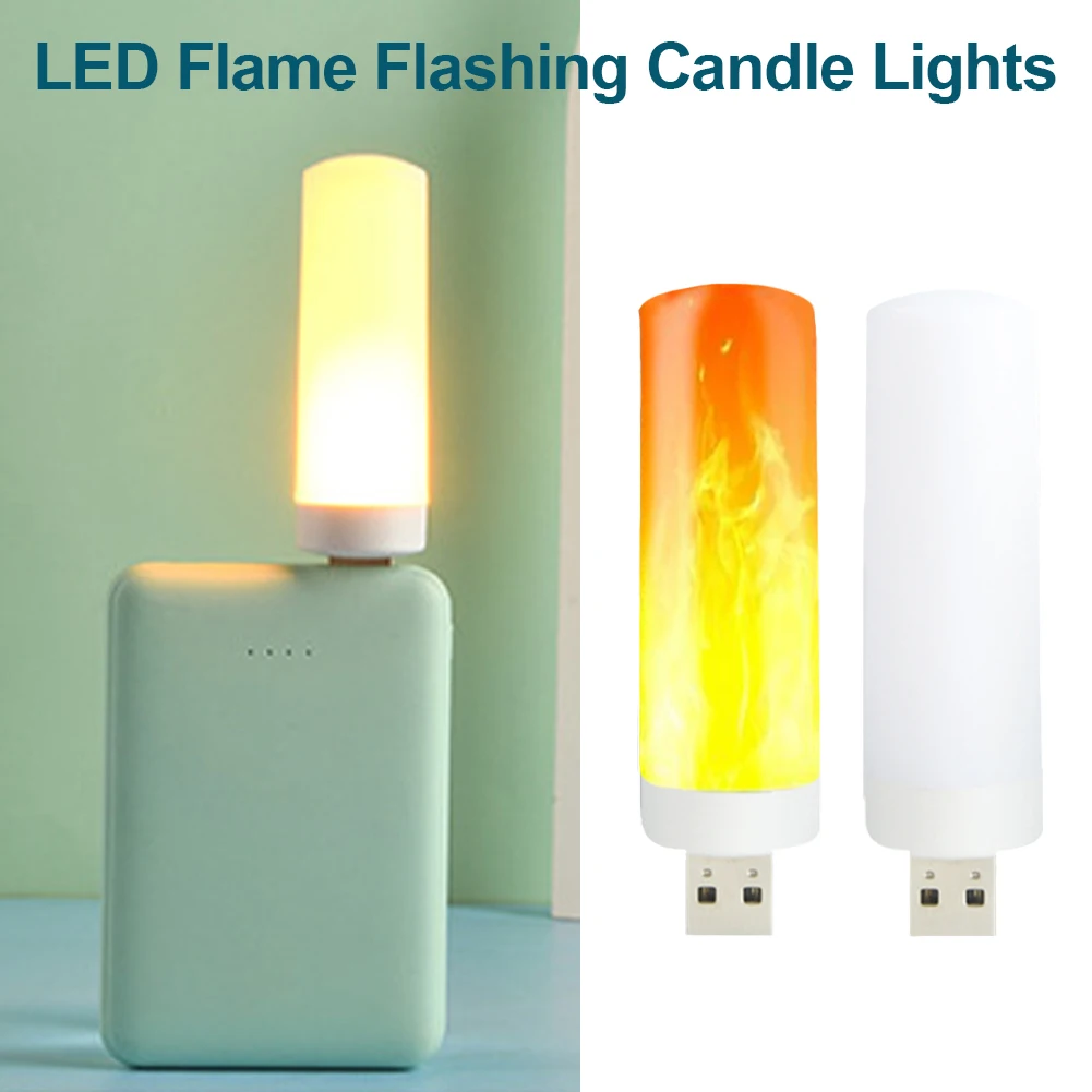 Mini USB Plug Night Light Book Reading Lamp Eye Protection Bedside Light Atmosphere Light Home Decoration Flame Flashing Candle
Mini USB Plug Night Light Book Reading Lamp Eye Protection Bedside Light Atmosphere Light Home Decoration Flame Flashing Candle