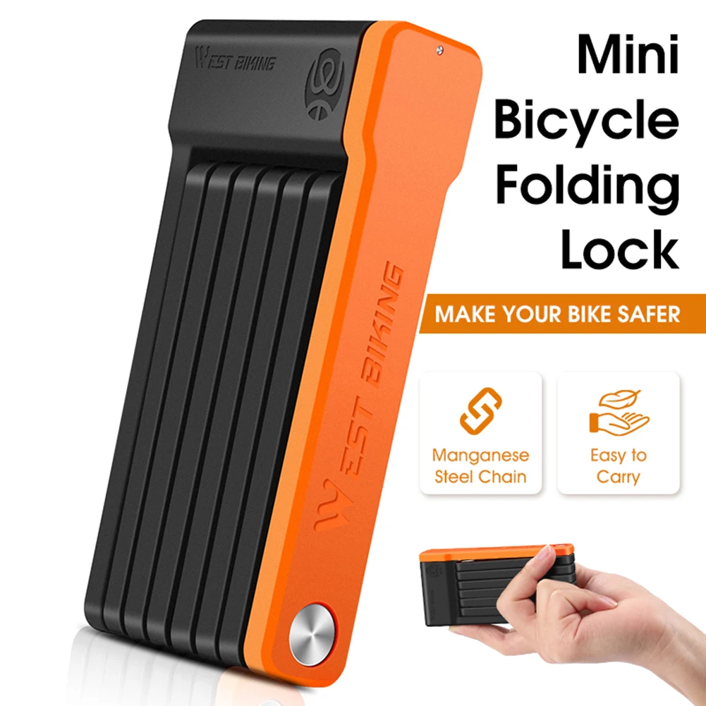 Foldable Bicycle Lock Security Anti-theft Cycling Lock MTB Road Bicycle Accessories Scooter Electric Bike Chain Lock
Foldable Bicycle Lock Security Anti-theft Cycling Lock MTB Road Bicycle Accessories Scooter Electric Bike Chain Lock