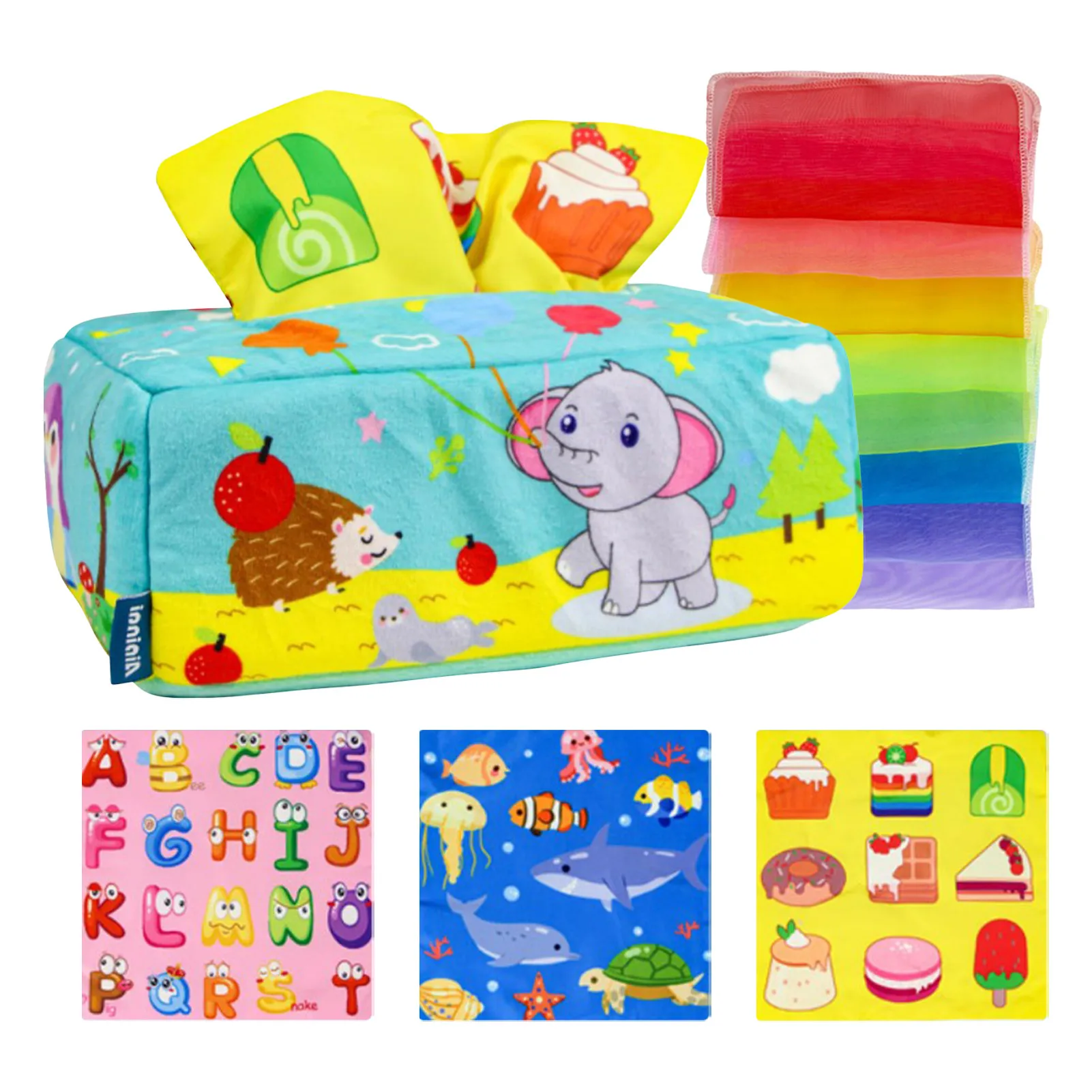 Sensory Tissue Box Toy Soft Montessori Sensory Toys For Babies With 8 Colorful Scarves And 3 Crinkle Paper Educational Toys For
Sensory Tissue Box Toy Soft Montessori Sensory Toys For Babies With 8 Colorful Scarves And 3 Crinkle Paper Educational Toys For