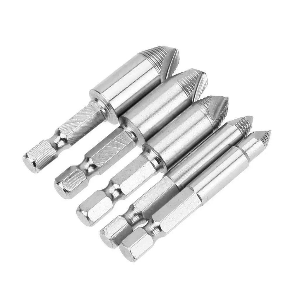 5pcs Tool Quick Rusted Broken Bolt Stripped Remover Industrial Small Damaged Screw Extractor High Speed Steel Easy Out
5pcs Tool Quick Rusted Broken Bolt Stripped Remover Industrial Small Damaged Screw Extractor High Speed Steel Easy Out