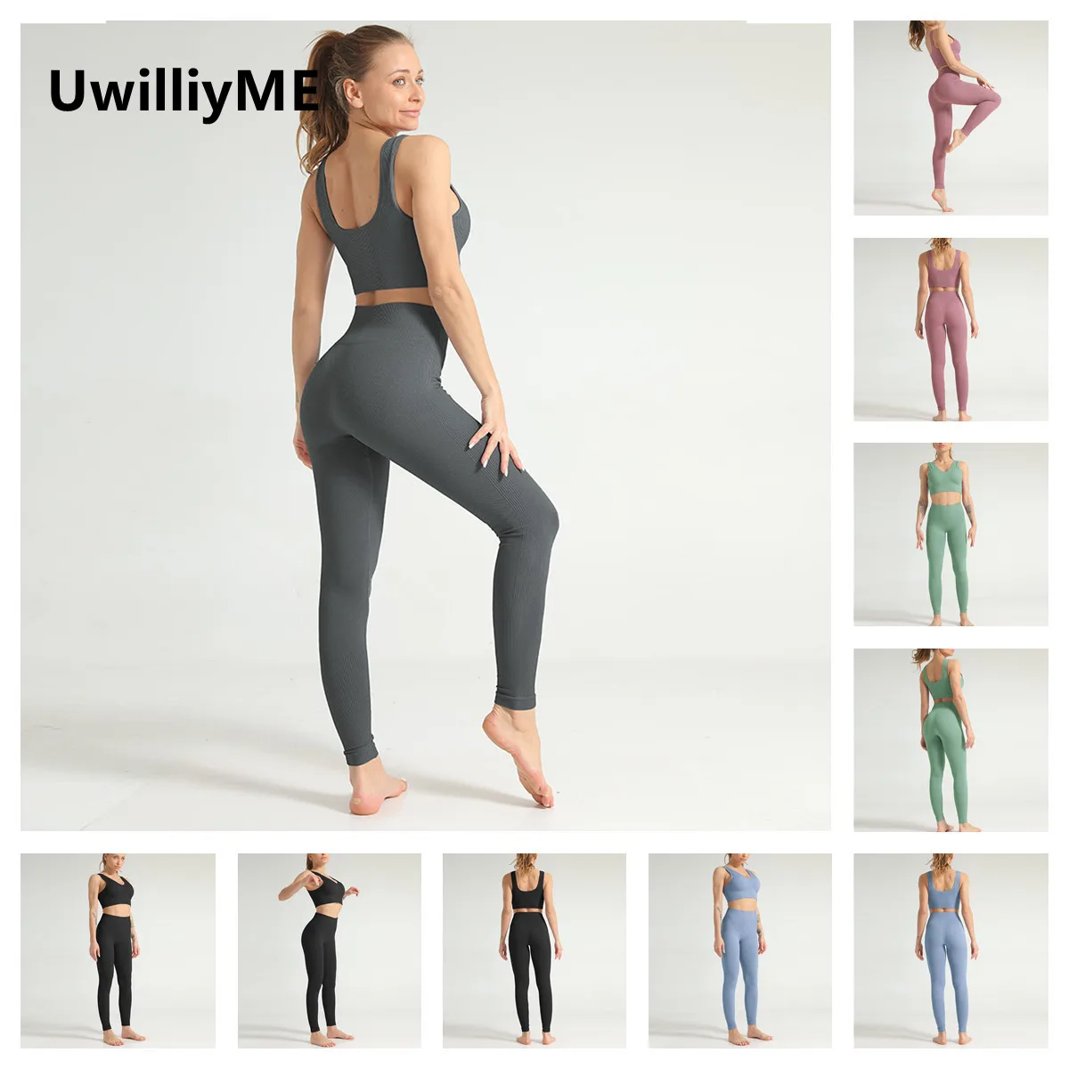 Комплект для йоги UwilliyME Женский, однотонный высокоэластичный спортивный костюм для тренажерного зала, фитнеса, тренировок, спортивный кост...
Комплект для йоги UwilliyME Женский, однотонный высокоэластичный спортивный костюм для тренажерного зала, фитнеса, тренировок, спортивный кост...
