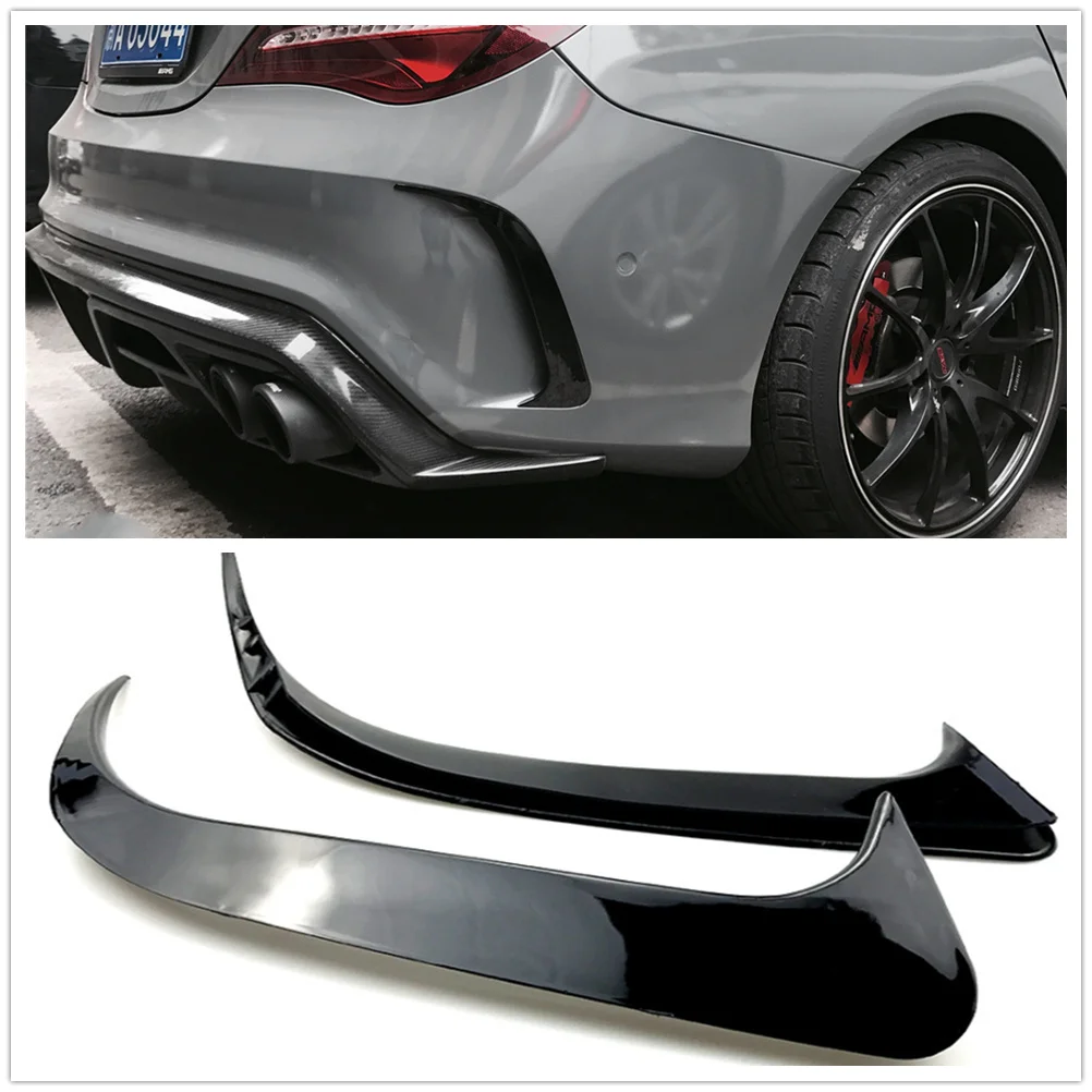 For Mercedes Benz W117 CLA250/200 CLA45 2014-2018 Rear Bumper Side Air Vent Trim Canards Splitter Goss Black/Carbon Fiber Look
For Mercedes Benz W117 CLA250/200 CLA45 2014-2018 Rear Bumper Side Air Vent Trim Canards Splitter Goss Black/Carbon Fiber Look