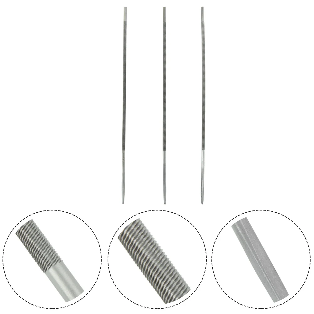 3pcs Chainsaw Round Files Sharpening Chainsaw Chains 4/4.8/5.5mm Grinding Tool Hand Tools Files Workshop Equipment Home Garden
3pcs Chainsaw Round Files Sharpening Chainsaw Chains 4/4.8/5.5mm Grinding Tool Hand Tools Files Workshop Equipment Home Garden