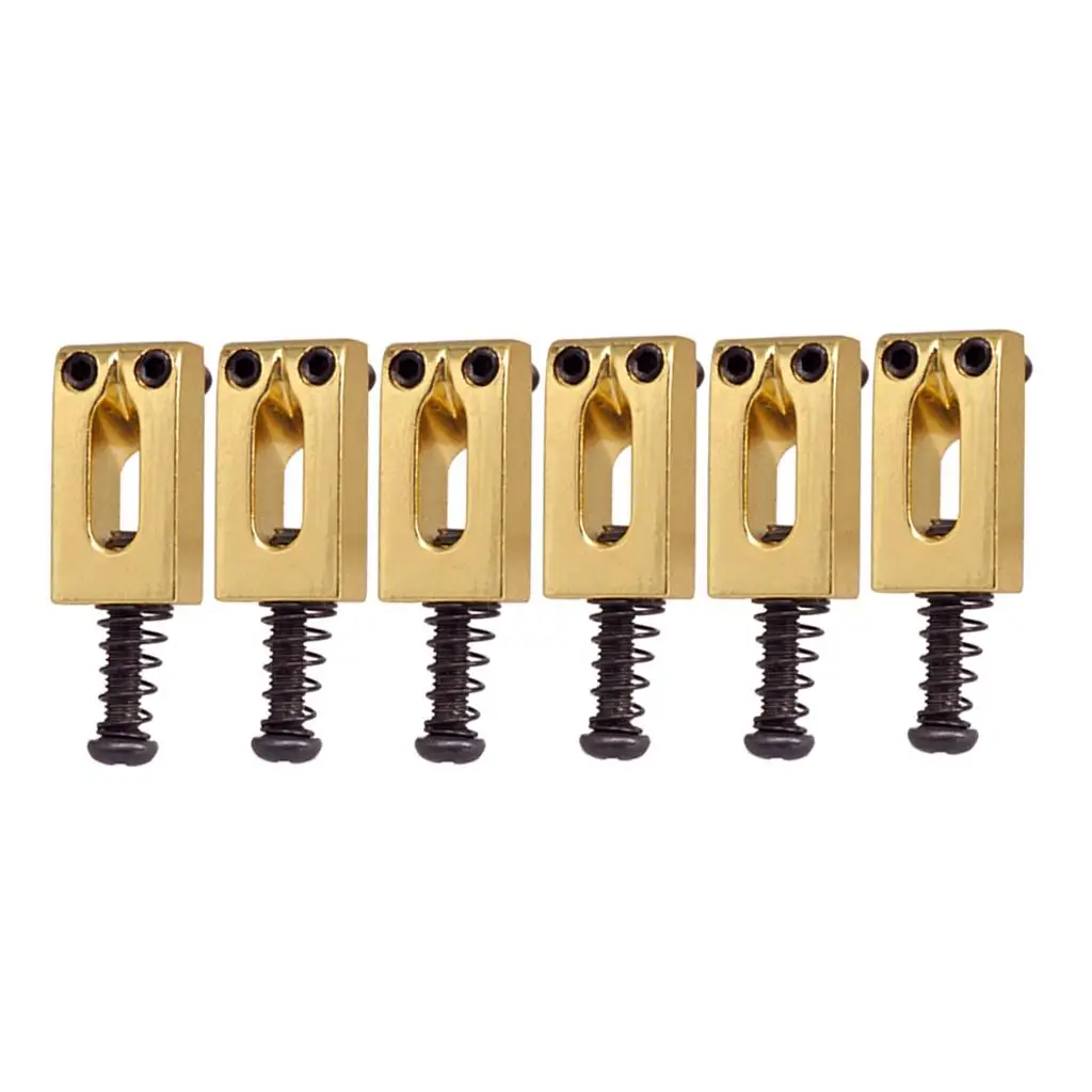 Сменные Металлические мостовые сиденья для электрогитары 6 шт./компл. 
Сменные Металлические мостовые сиденья для электрогитары 6 шт./компл.