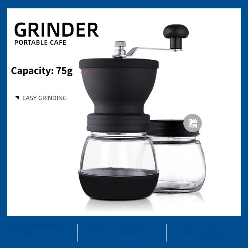 Washable Classic Vintage Hand Coffee Grinder, Manual Coffee Grinder, Coffee Bean Grinder, Household Grinder, Sealed Can
Washable Classic Vintage Hand Coffee Grinder, Manual Coffee Grinder, Coffee Bean Grinder, Household Grinder, Sealed Can