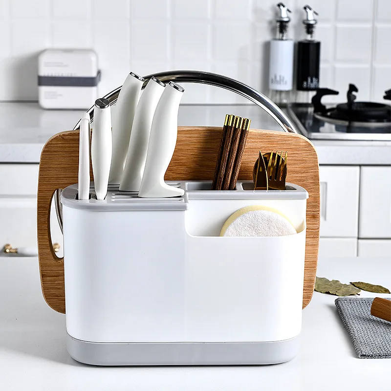 Multifunctional knife holder cutting board integrated storage rack for kitchen supplies chopsticks pot cover kichen organizer
Multifunctional knife holder cutting board integrated storage rack for kitchen supplies chopsticks pot cover kichen organizer