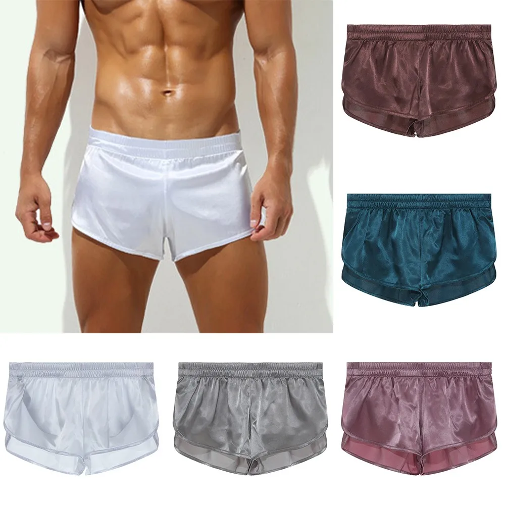 Ruffled Bath Shorts Men's Underpants Solid Color Antibacterial Front File Sexy Split Arrow Pants Thin Large Size Panties For Man
Ruffled Bath Shorts Men's Underpants Solid Color Antibacterial Front File Sexy Split Arrow Pants Thin Large Size Panties For Man