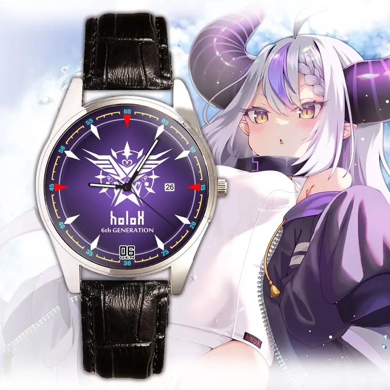 Game Hololive VTuber La+ Darknesss Anime Digital Quartz Watch Fashion Wristwatch Cosplay Couples Watches Student Xmas Gift
Game Hololive VTuber La+ Darknesss Anime Digital Quartz Watch Fashion Wristwatch Cosplay Couples Watches Student Xmas Gift