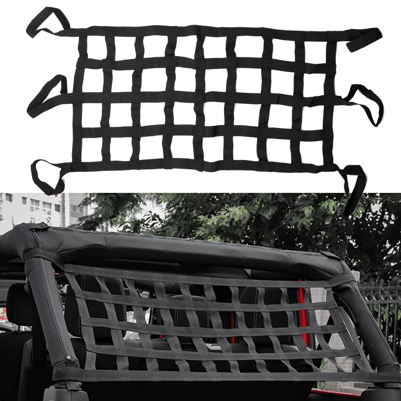 Convertible Roof Protection Net Luggage Strap for Jeep Wrangler Tj Jk 07-18 Roof Storage Net Tail Box Net Retrofit Net
Convertible Roof Protection Net Luggage Strap for Jeep Wrangler Tj Jk 07-18 Roof Storage Net Tail Box Net Retrofit Net