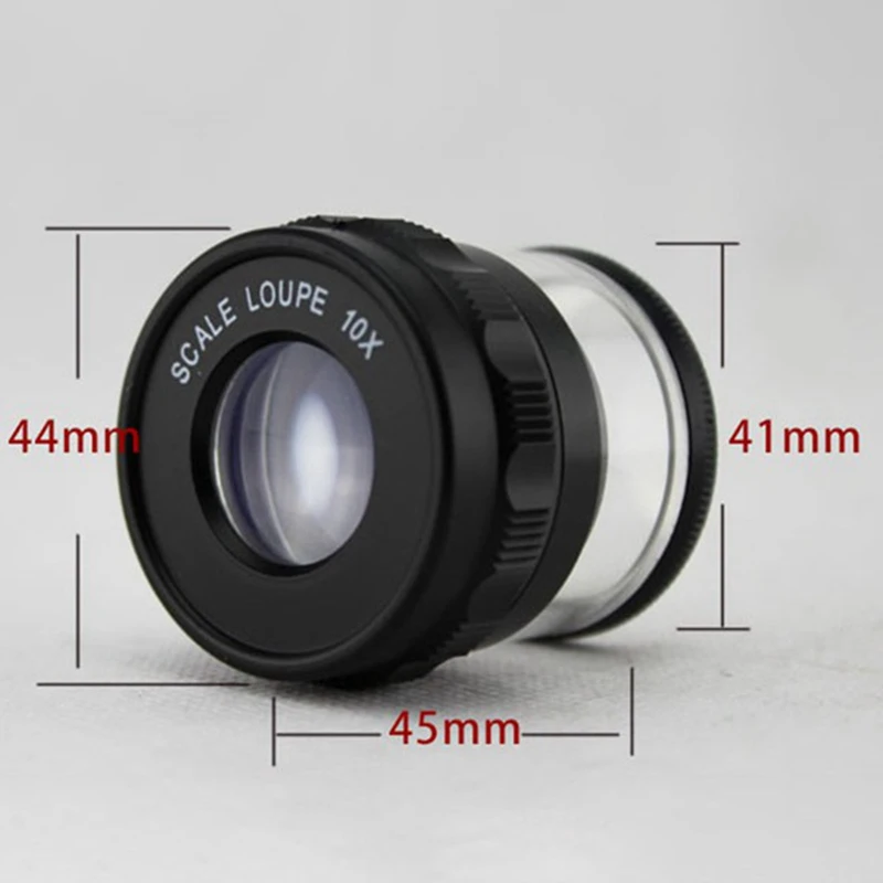 10X Stand Measuring Magnifier Scale Loupe Magnifying Glass 10X With Scaled Magnifier
10X Stand Measuring Magnifier Scale Loupe Magnifying Glass 10X With Scaled Magnifier
