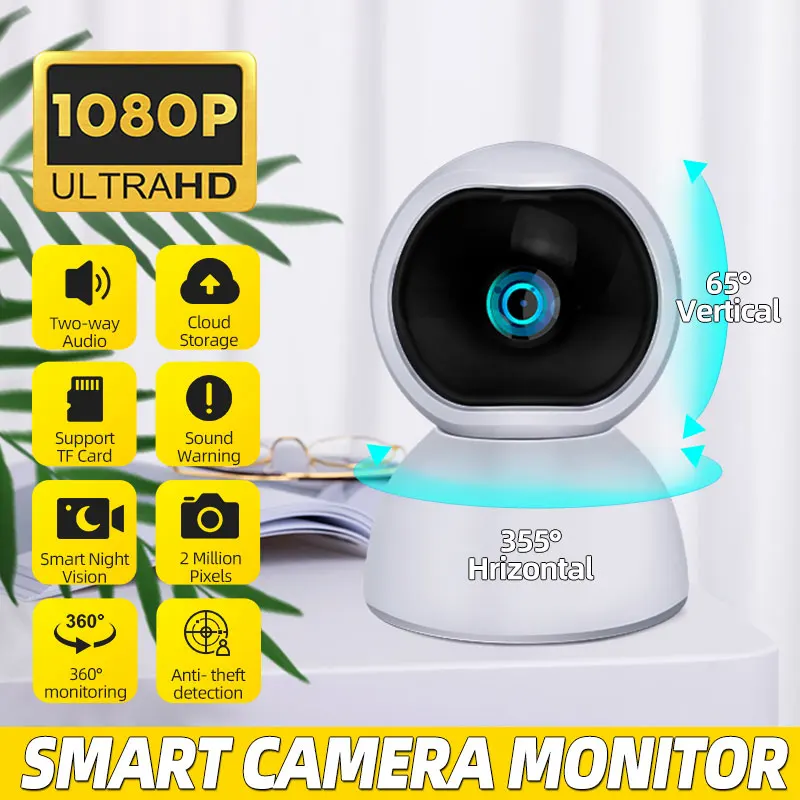Q12 1080P IP Camera Security Camera WiFi Wireless CCTV Camera Audible Warning Indoor Baby Monitor Pet Camera Smart Home
Q12 1080P IP Camera Security Camera WiFi Wireless CCTV Camera Audible Warning Indoor Baby Monitor Pet Camera Smart Home