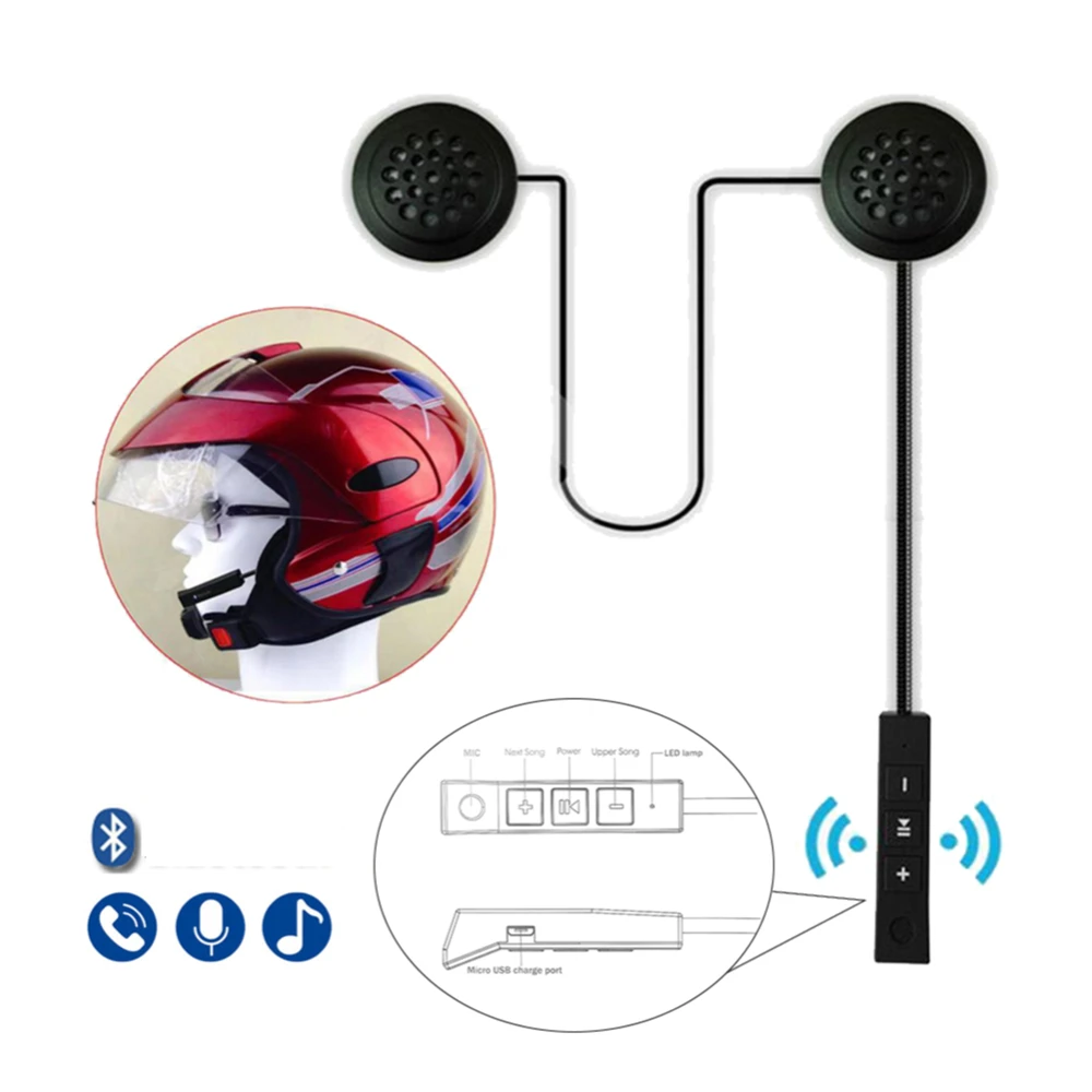Motorcycle Helmet Intercom Wireless Bluetooth 4.1 Headphone Handsfree Headset Stereo Music Speaker Support Automatic motocross
Motorcycle Helmet Intercom Wireless Bluetooth 4.1 Headphone Handsfree Headset Stereo Music Speaker Support Automatic motocross