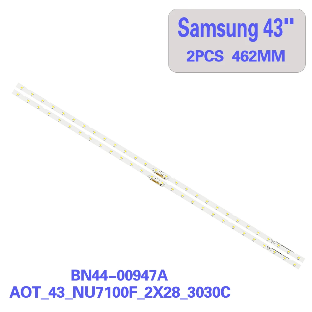 LED backlight strip for Samsung 43NU7100 UE43NU7100 UN43NU7100 UE43NU7100U AOT_43_NU7100F UE43NU7120U UE43NU7170U BN96-45954A
LED backlight strip for Samsung 43NU7100 UE43NU7100 UN43NU7100 UE43NU7100U AOT_43_NU7100F UE43NU7120U UE43NU7170U BN96-45954A