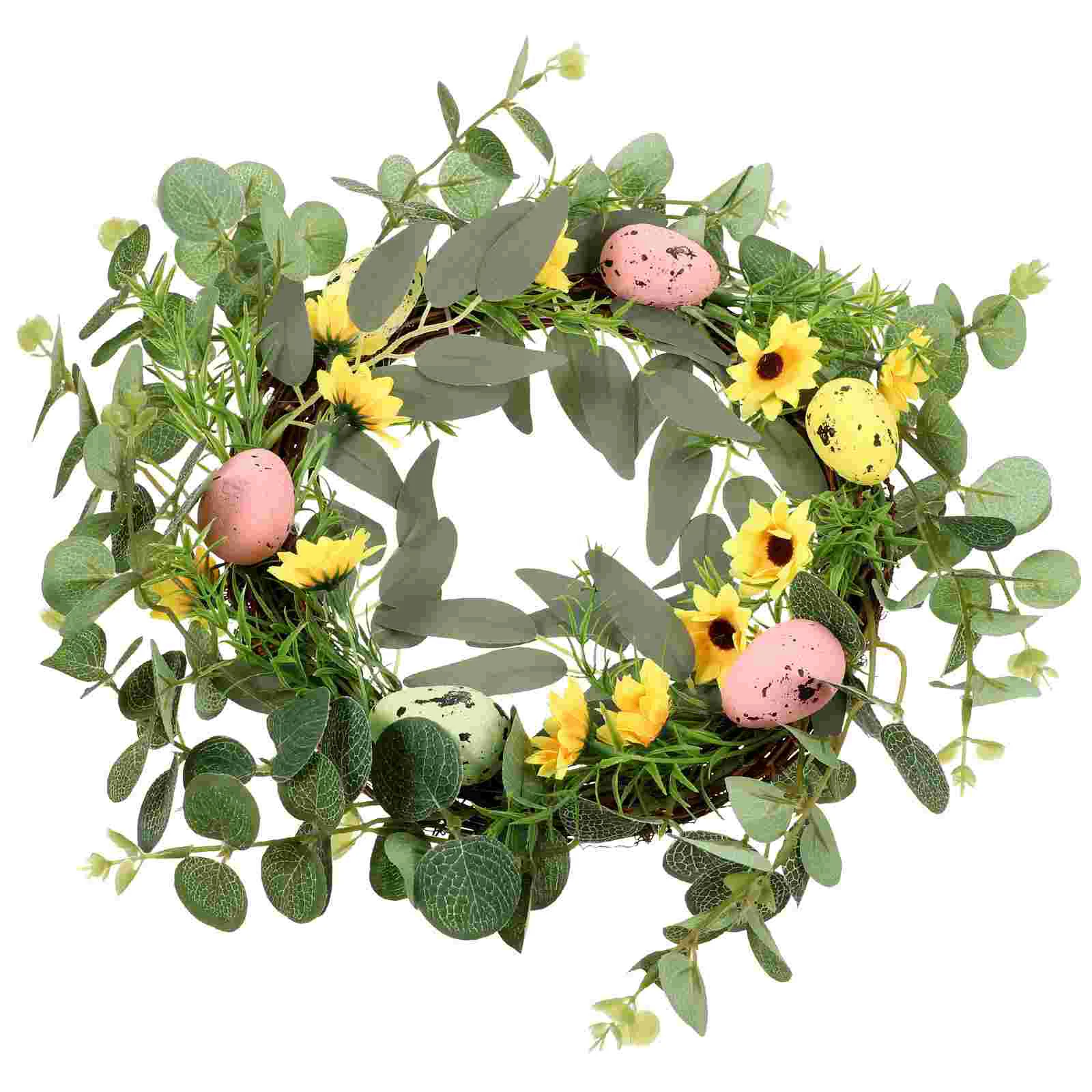 Wreath Easter Door Egg Spring Front Decorations Decor Garland Artificial Eucalyptus Hanging Wreaths Supplies Party Flower 
Wreath Easter Door Egg Spring Front Decorations Decor Garland Artificial Eucalyptus Hanging Wreaths Supplies Party Flower