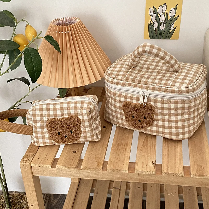 Makeup Bag Cute Bear Cosmetic Bag Female New Toiletry Bag Large Wash Box Storage Box Beauty Case Travel Bolso Hippie Mujer
Makeup Bag Cute Bear Cosmetic Bag Female New Toiletry Bag Large Wash Box Storage Box Beauty Case Travel Bolso Hippie Mujer