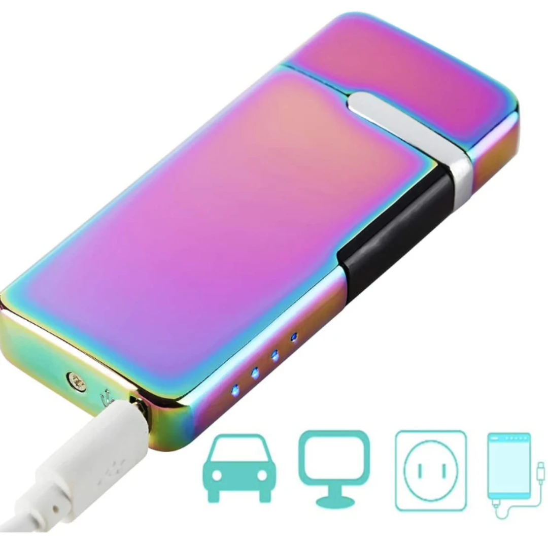 Electronic USB Rechargeable Tungsten Lighter Windproof ARC Spin Plasma Rechargeable for Candle Cigarette BBQ Camping
Electronic USB Rechargeable Tungsten Lighter Windproof ARC Spin Plasma Rechargeable for Candle Cigarette BBQ Camping