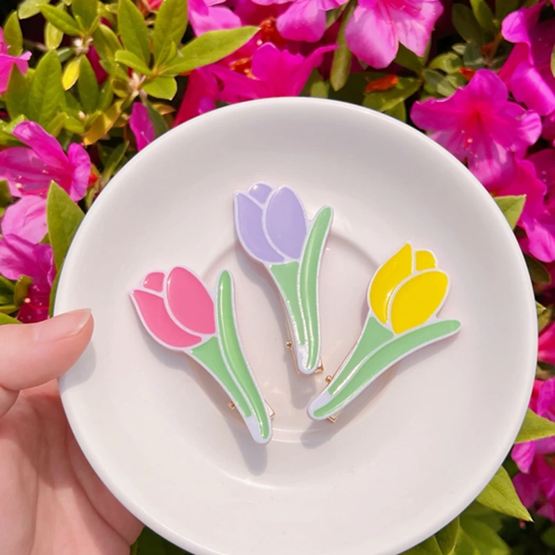 Kawaii Colorful Tulip Daisy Flower Hair Clip Claws Flower Hairpin for Women Makeup Bath Fashion Women Hair Accessories Supplies
Kawaii Colorful Tulip Daisy Flower Hair Clip Claws Flower Hairpin for Women Makeup Bath Fashion Women Hair Accessories Supplies