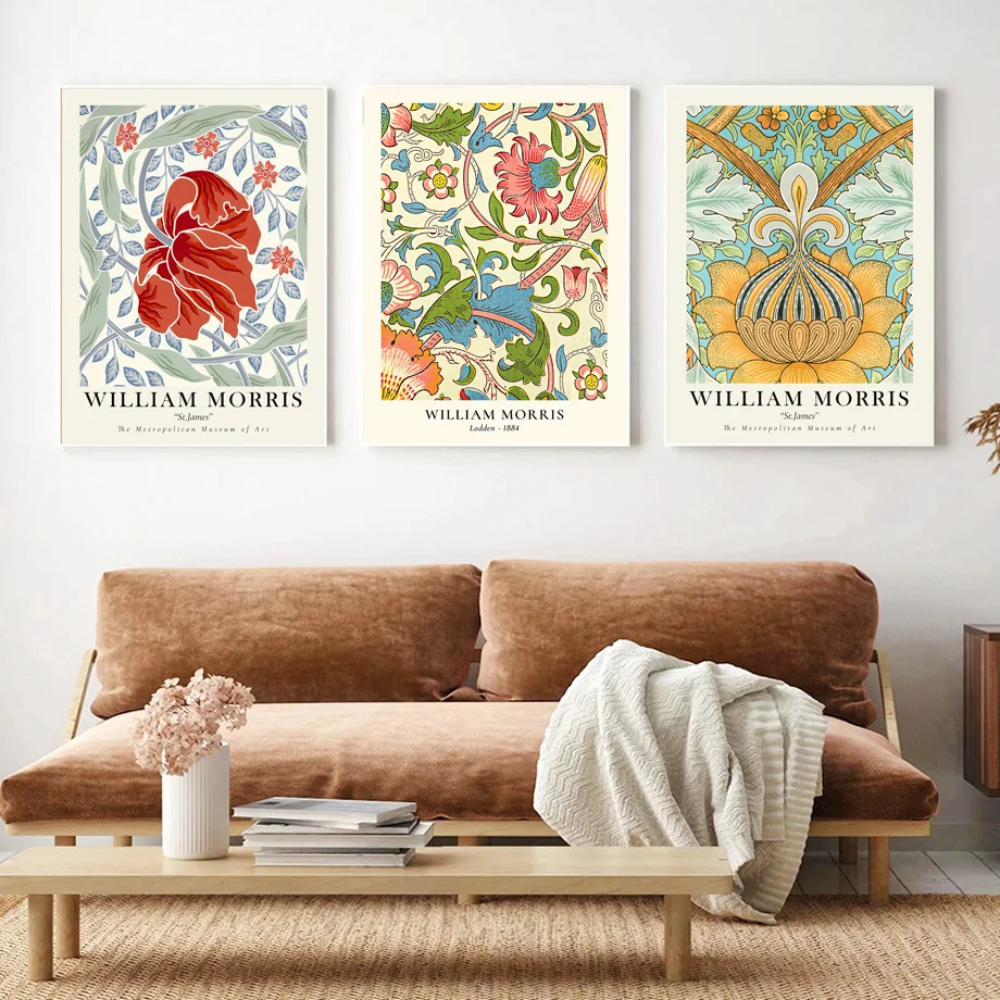 Colorful William Morris Flower Abstract Retro Prints And Posters Wall Art Canvas Paintings Wall Pictures For Living Room Decor
Colorful William Morris Flower Abstract Retro Prints And Posters Wall Art Canvas Paintings Wall Pictures For Living Room Decor