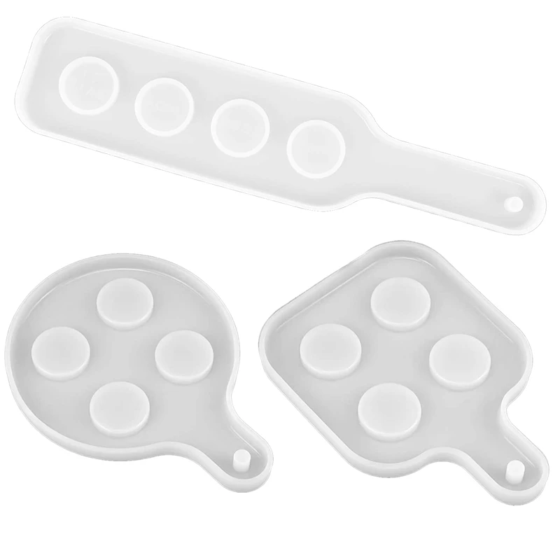 Wine Glass Holder Tray Resin Mold Set Of 3,Silicone Beer Flight Paddle Serving Epoxy Casting Mold For Party Home Decor
Wine Glass Holder Tray Resin Mold Set Of 3,Silicone Beer Flight Paddle Serving Epoxy Casting Mold For Party Home Decor