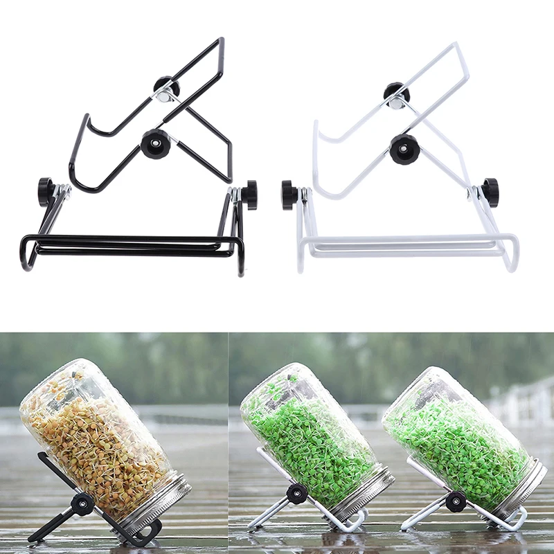 1pc Seed Sprouter Germination Cover Kit Sprouting Mason Jars With Stainless Steel Strainer Lids Stainless Steel Germinator Stand
1pc Seed Sprouter Germination Cover Kit Sprouting Mason Jars With Stainless Steel Strainer Lids Stainless Steel Germinator Stand