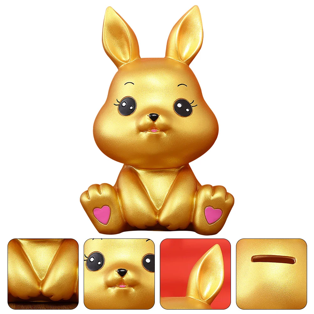 Bank Rabbit Piggybunny Chinese Money Year Zodiac Jar Toy Box Statue Saving Newgood Fortune Lucky Decor Gift Savings Figurine
Bank Rabbit Piggybunny Chinese Money Year Zodiac Jar Toy Box Statue Saving Newgood Fortune Lucky Decor Gift Savings Figurine